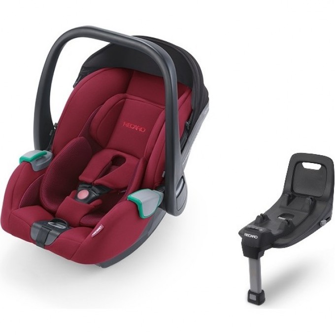 Автокресло RECARO AVAN GARNET RED + BASE ISOFIX 89000