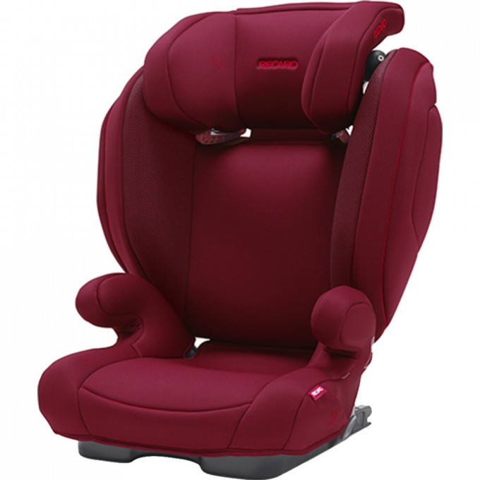 Автокресло RECARO MONZA NOVA 2 SEATFIX SELECT GARNET RED 00088010430050