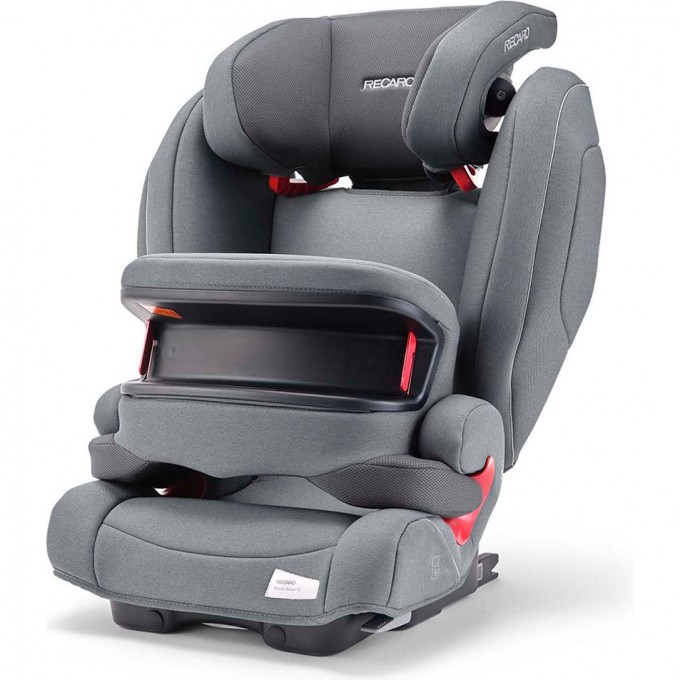 Автокресло RECARO MONZA NOVA IS PRIME SILENT GREY 74000