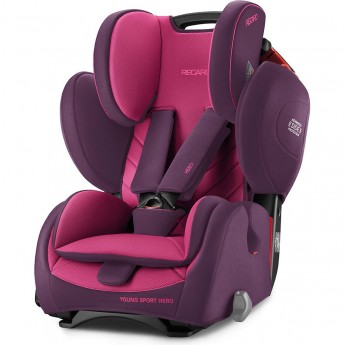 Автокресло RECARO YOUNG SPORT HERO POWER BERRY Автокресло RECARO YOUNG SPORT HERO POWER BERRY