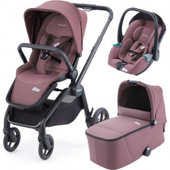 Детская коляска RECARO CELONA 3В1 PRIME PALE ROSE