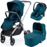 Детская коляска RECARO CELONA 3В1 SELECT TEAL GREEN SILVER 164000