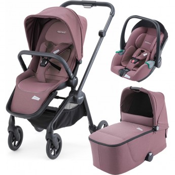 Коляска RECARO SADENA 3В1 PRIME PALE ROSE