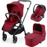 Коляска RECARO SADENA 3В1 SELECT GARNET RED 211000