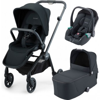 Коляска RECARO SADENA 3В1 SELECT NIGHT BLACK Коляска RECARO SADENA 3В1 SELECT NIGHT BLACK